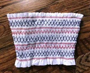 Cute Smocked Tube Top