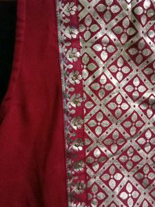 Front Slit Aline Georgette Kurta