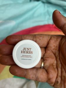 Just herbs Lip And Cheek Tiny-02peachy Coral