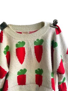 carrot sweater
