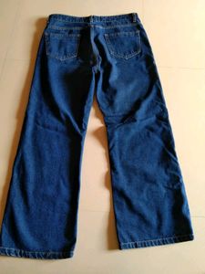 Wide Leg Denim Jeans