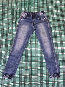 Stylish Denim Joggers