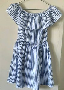 Trendy Stripes Off Shoulder Summer Dress🤩