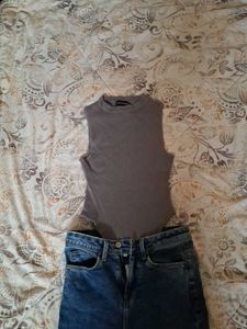 Sleeveless Bodysuit Top