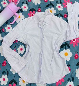 y2k lavender shirt