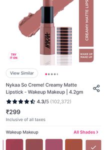 Wakeup Makeup Nykaa Lipstick