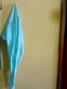 Long Gown 4 Pieces. Salwar Dupatta And Upper Court