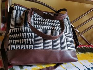 Patterned Tote Bag