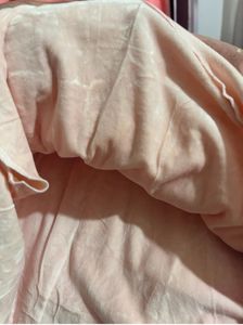 Festive Red &amp; Peach Dress