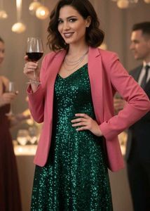 ZARA Basic Pink Blazer