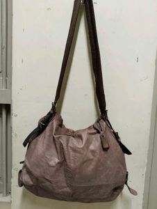 Leather Hobo Bag Made in Italy Tag Not Present