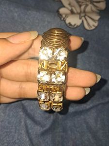 Sparkling Crystal Statement Bracelet