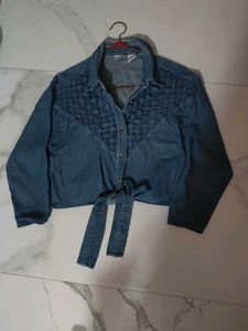 Woven Denim Shirt