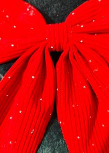 🎀Red Polka Dot Hair Bow