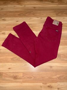 (Rare) Volcom Burgundy Straight Leg Jeans