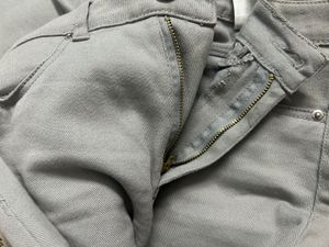 vintage grey denim pants