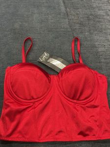 Red Crop Top