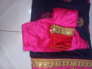 Elegant Saree with Embellishments