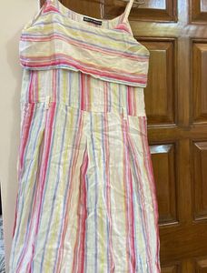 Striped Sleeveless Dress