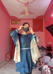 Eid Offer STYLISH UMBRELLA SHORT FROCK AND DUPPTA
