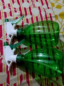 Green Spray Bottles (Set of 2)