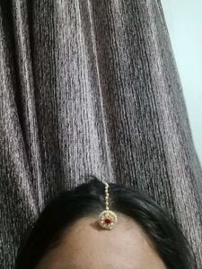 Mangtika With Beeds Design.