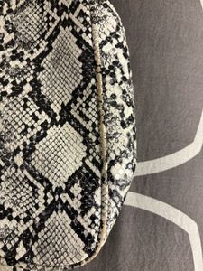 Snakeskin Print Shoulder Bag