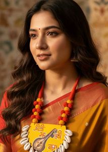 saraswati puja Bengali Necklace