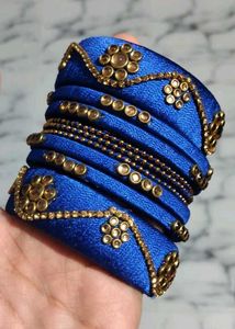 Blue &amp; Gold Bangles