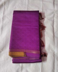 Elegant Purple Saree