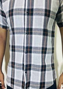 Shirt For Men (Check Model) Half Sleeve