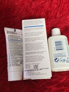 Skincare Set lotion and cleanser