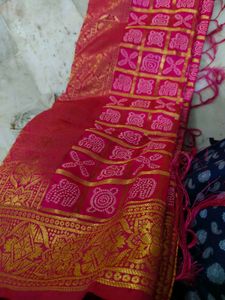 Bandhani Saree Very Nice 🌷
