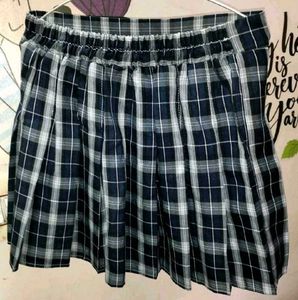 Plaid Mini Skirt