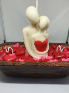 Romantic Couple Candle