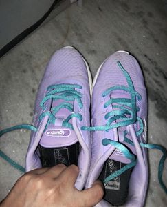 Lavender Color Shoes #uk07