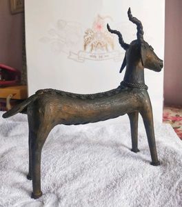 Antique Bronze Animal Statue