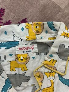 Cute Animal Print night dress