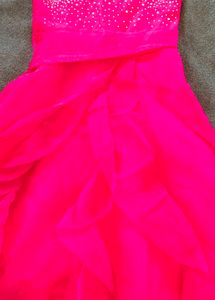 Hot Pink Party Dress