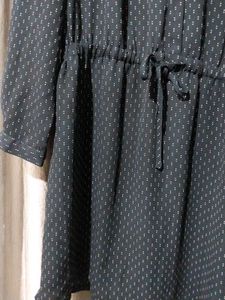 Navy blue polka dot dress  💙