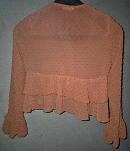 Stylish Orange Blouse