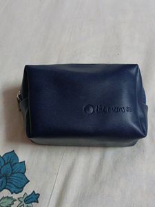 The Moms Co Blue Pouch