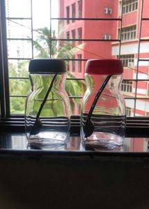 Glass Containers Set
