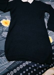 Black A Line One Piece..