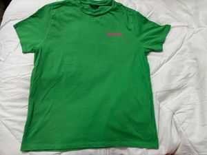Green 'Running' Graphic Tee