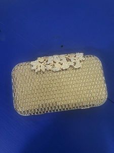 Golden Bridle Purse