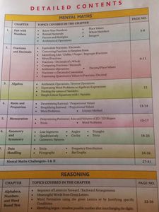 Class 6 Reasoning (Mental Ability) Book