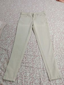 Beige Slim Jeans