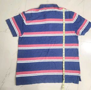 Striped Polo T-Shirt