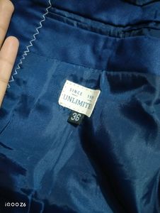 Royal Blue Colour Blazer